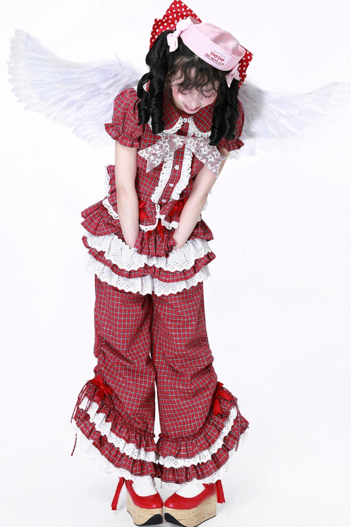 Lolita Style Plaid Long Pants