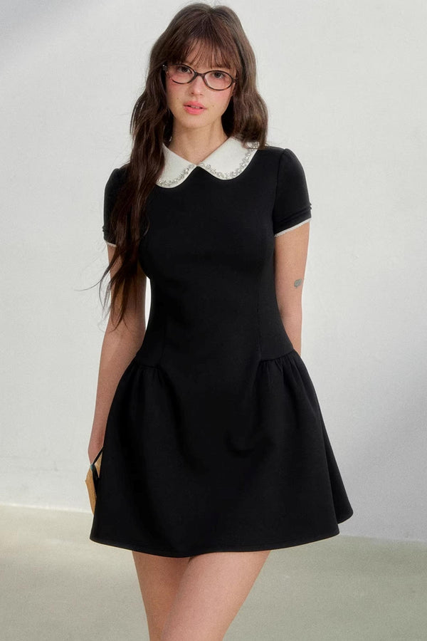 Retro Rhinestone Princess Dress