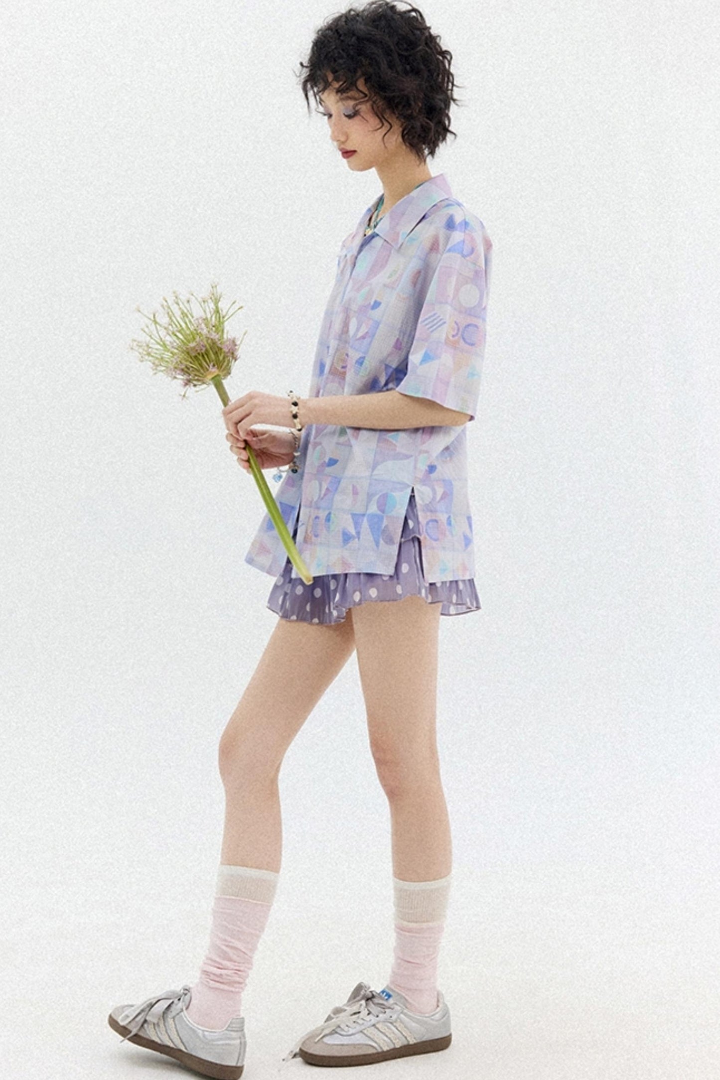 Summer Geometric Blouse