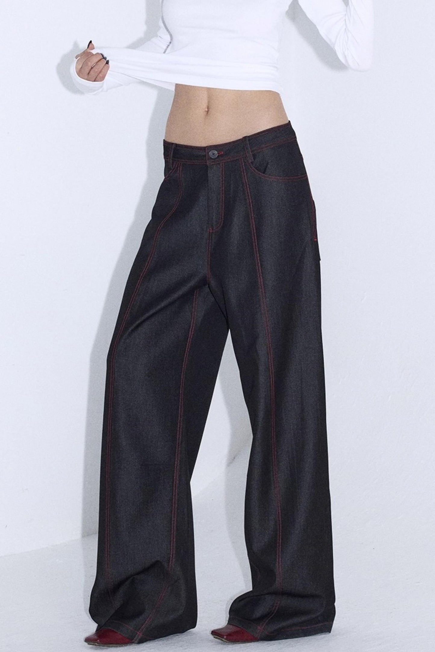Tencel Scimitar Trousers