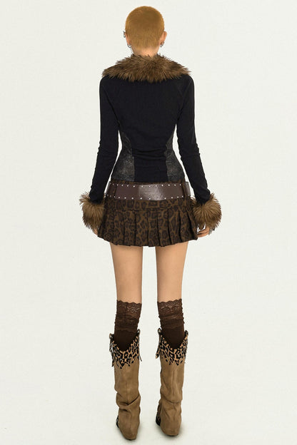 Light Punk Fur T-Shirt