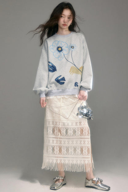 Original Monologue Fringe Skirt