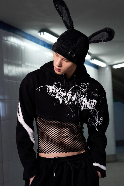 Lacquer Printed Sweatshirt