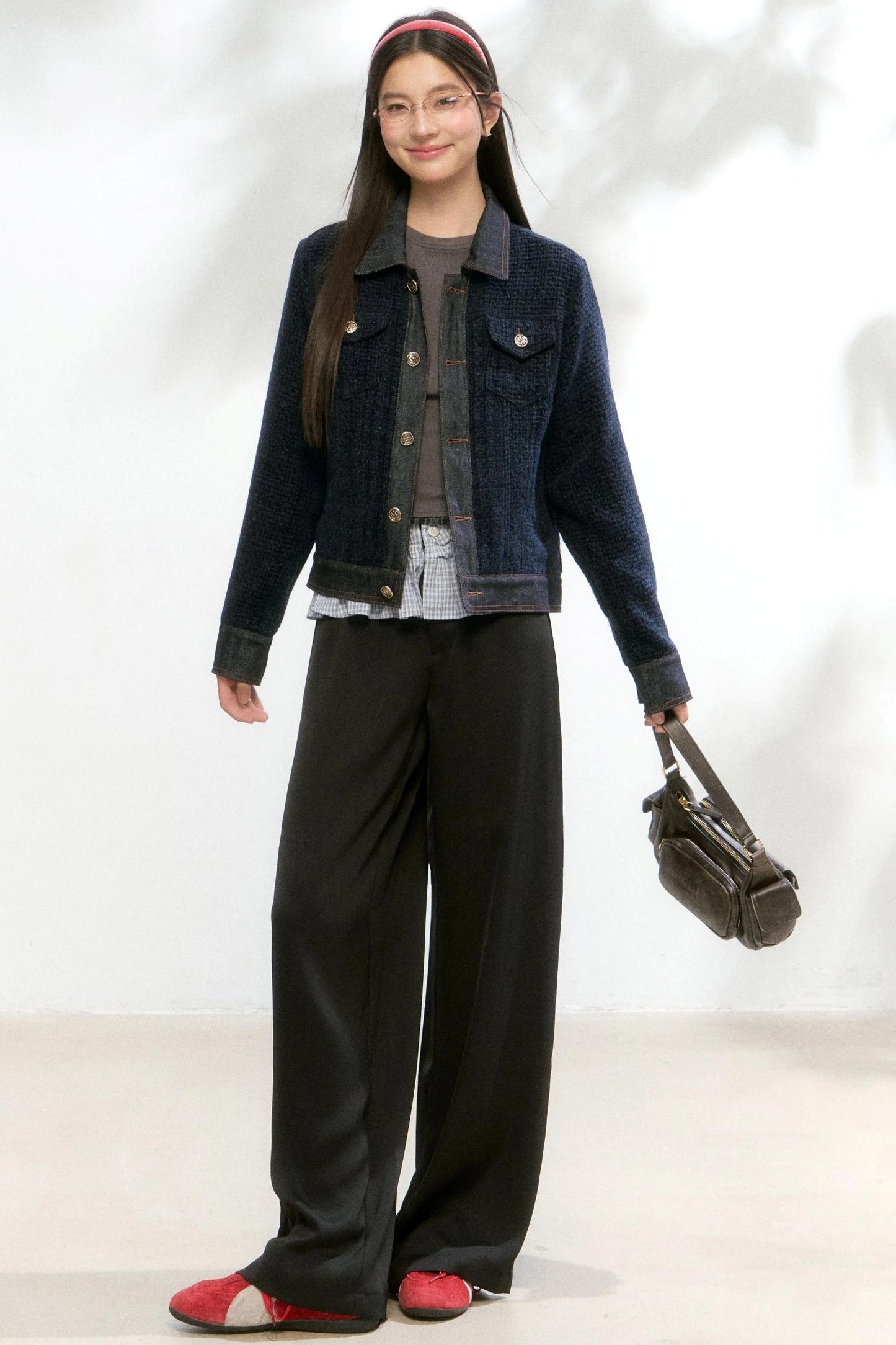 Autumn Retro Denim Jacket Set-Up