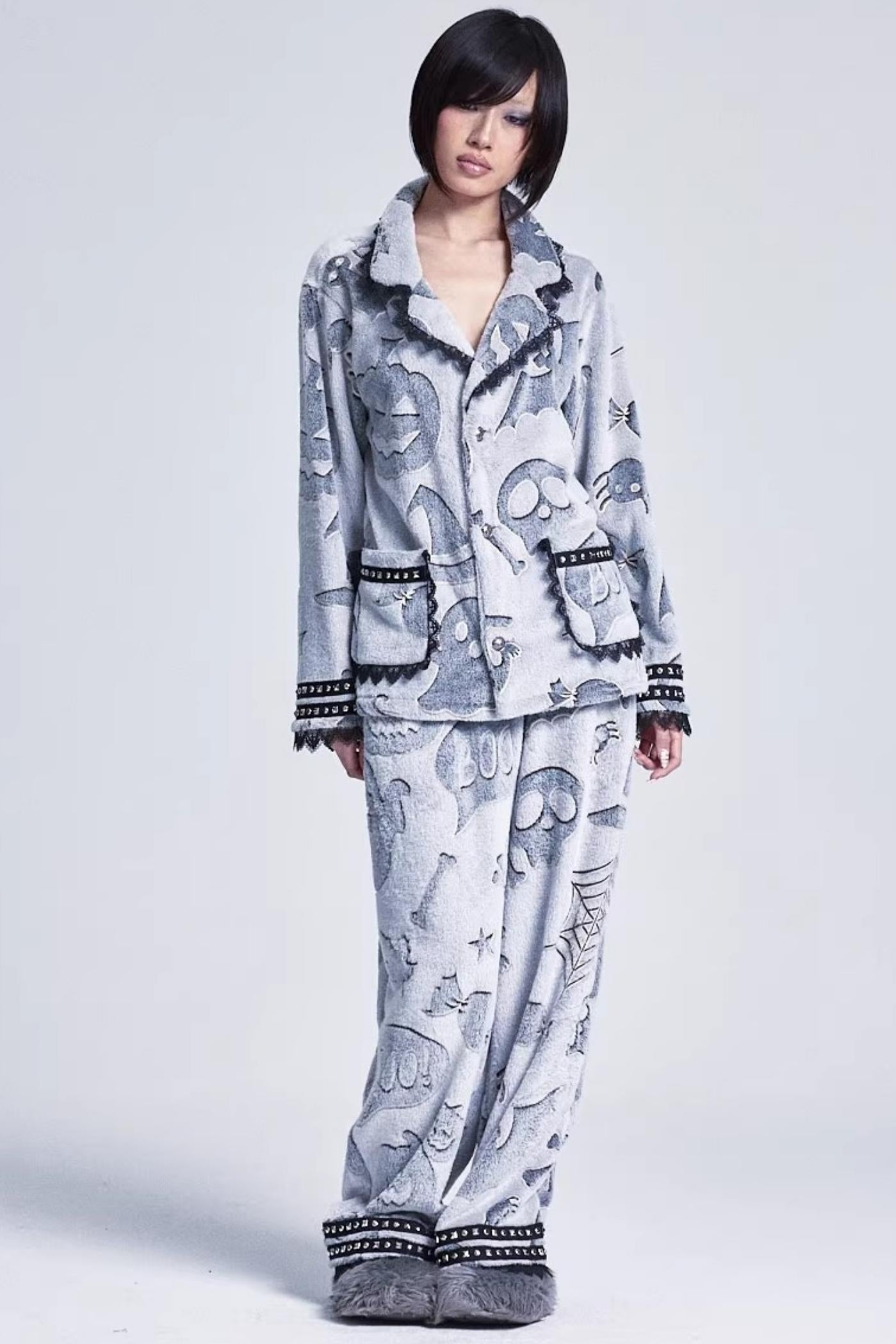 Double-Sided Velvet Pajama Set