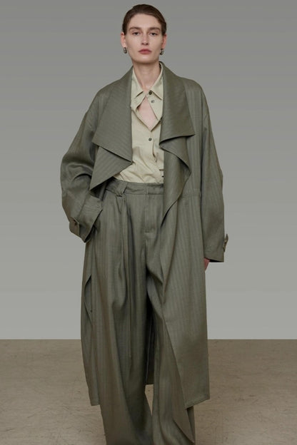 Wide Fall Drape Pants