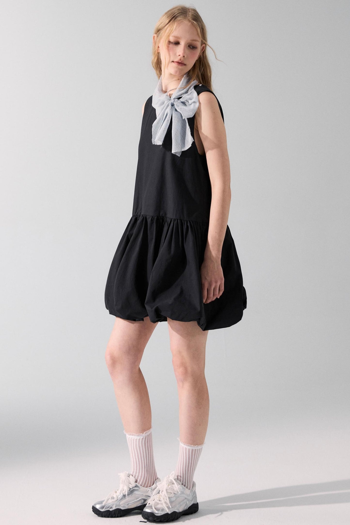 Chic Cloud Hem Dress