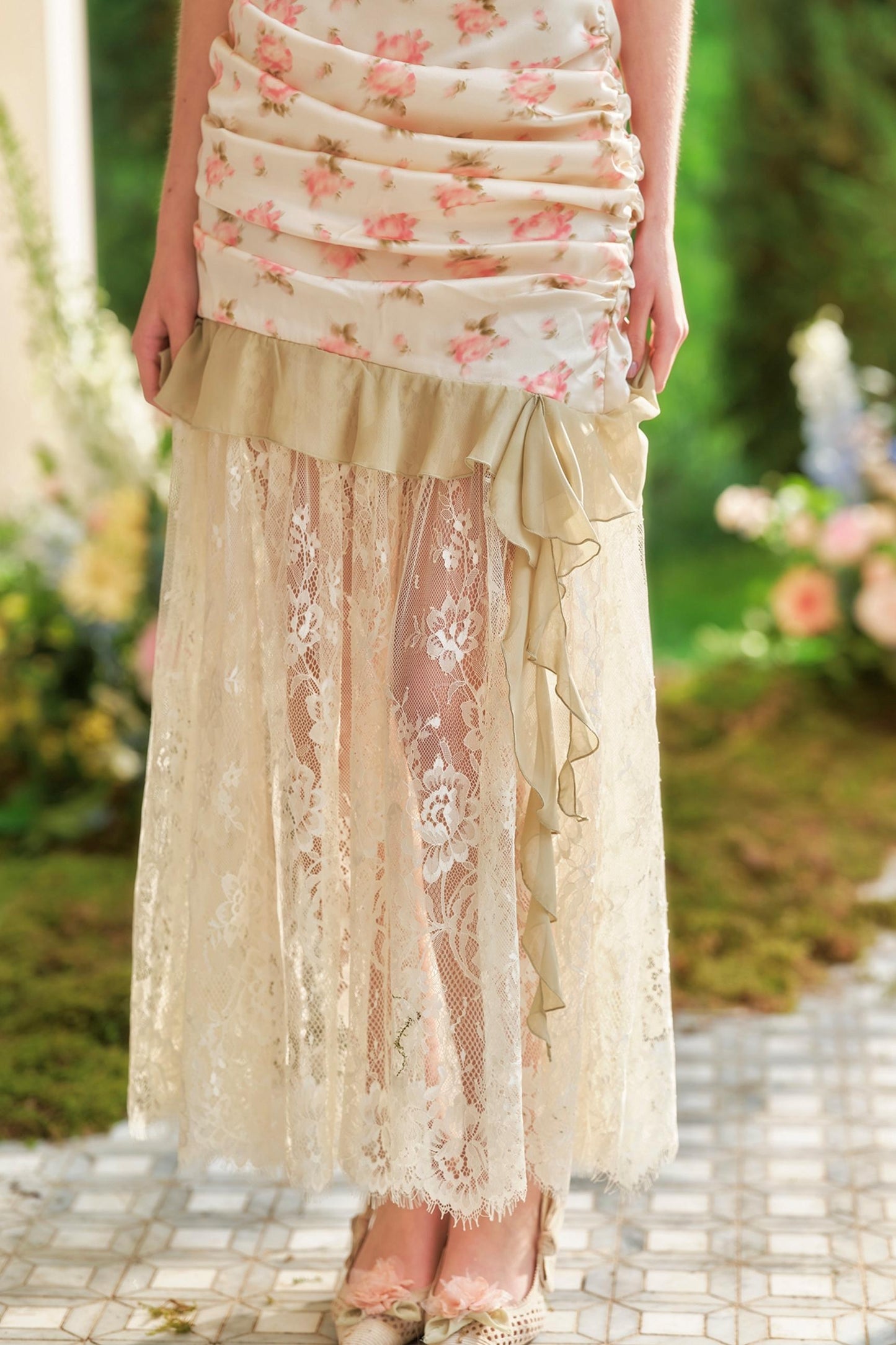 Summer Elegance Halter Dress