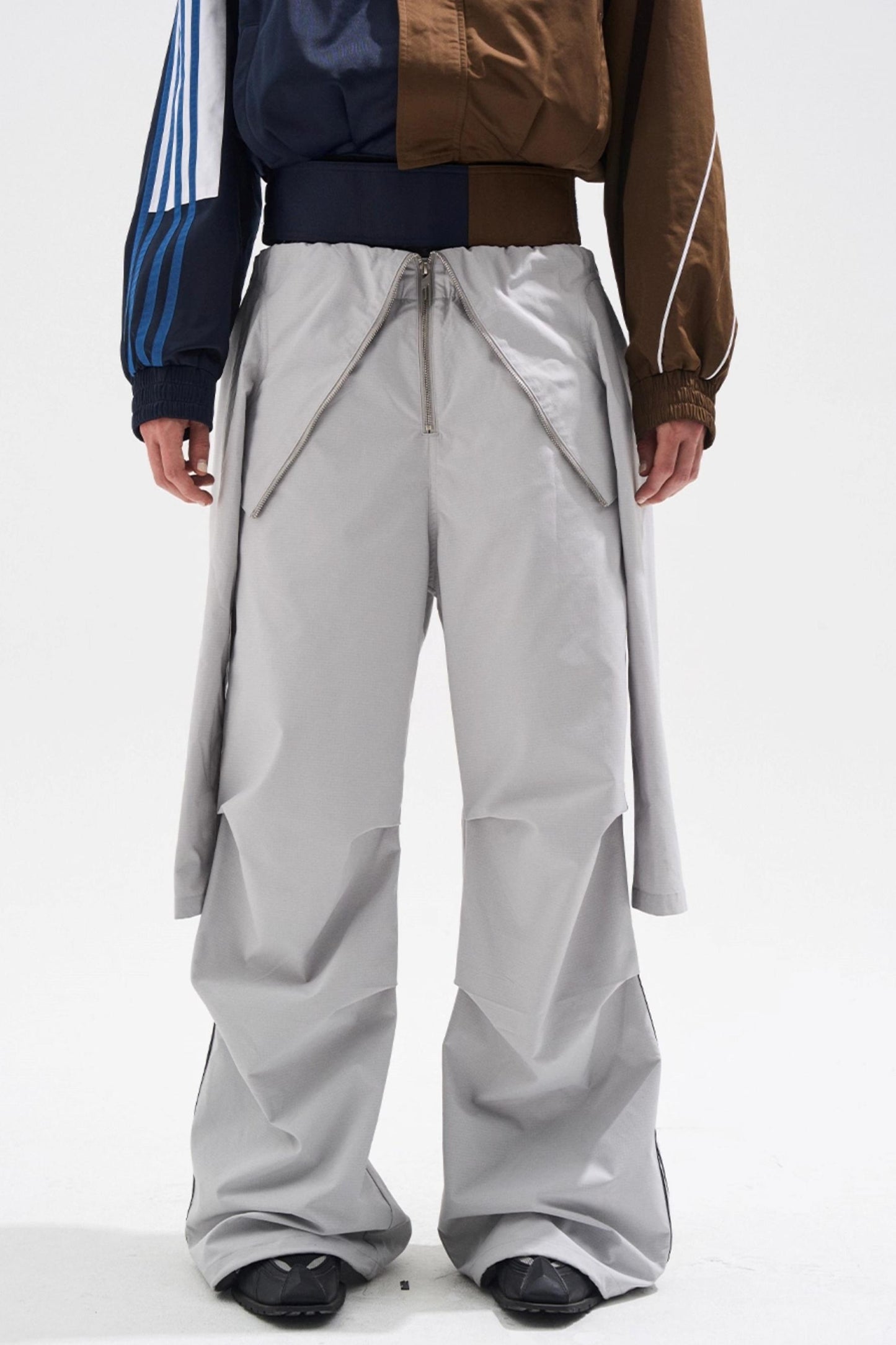 Pleated Cargo Pants