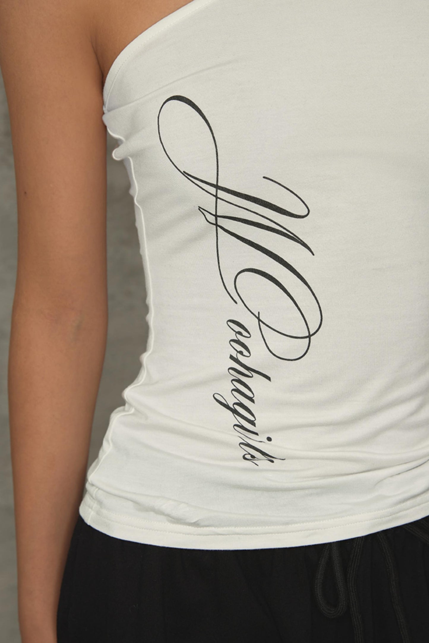 Summer Asymmetrical Halter Top