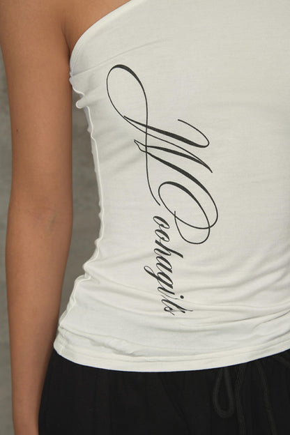 Summer Asymmetrical Halter Top