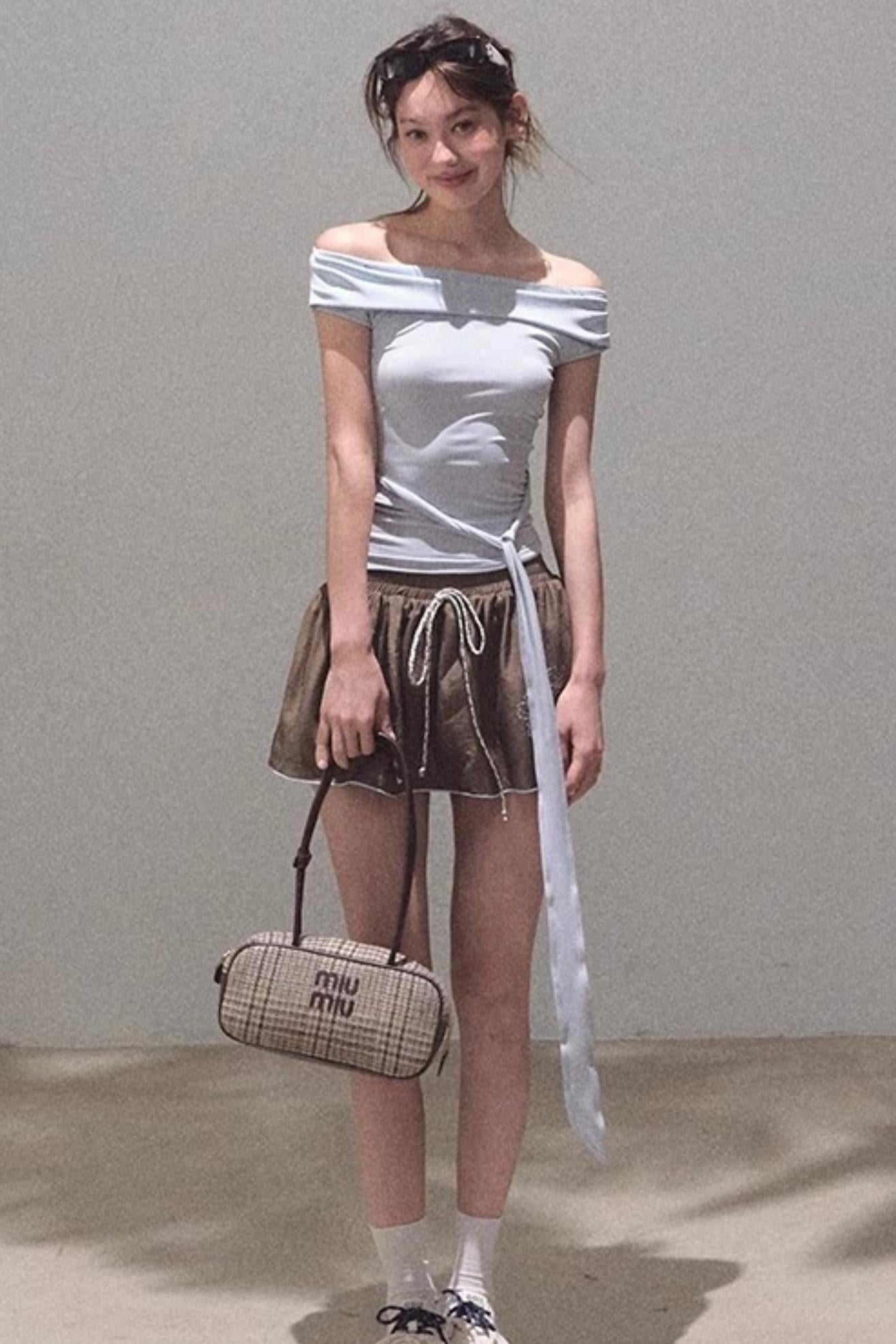 Summer Chic One-Shoulder Top