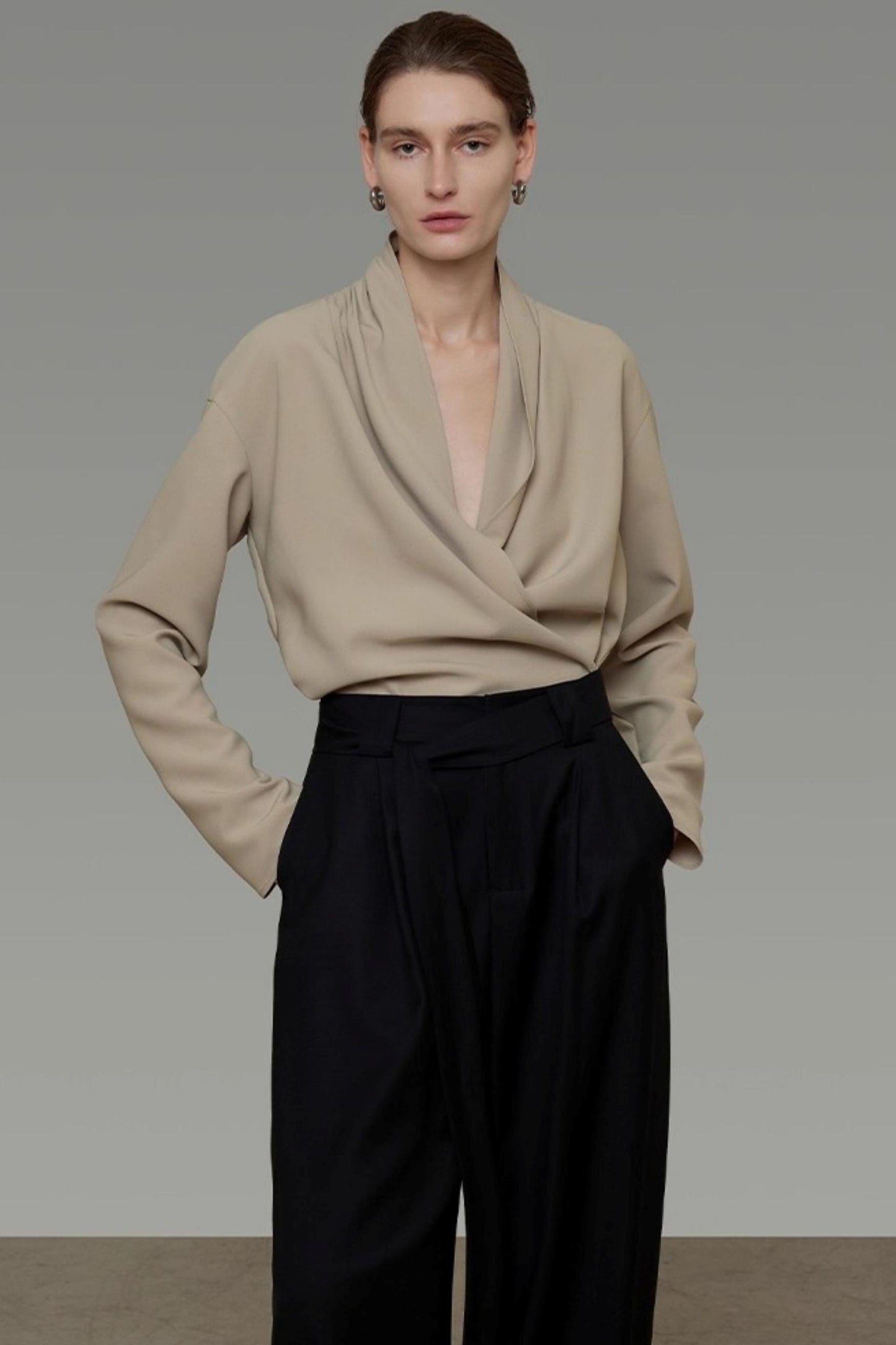 Irregular Autumn Loose Shirt