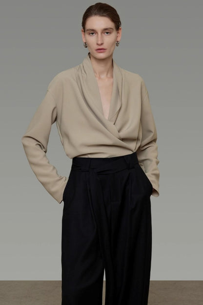 Irregular Autumn Loose Shirt