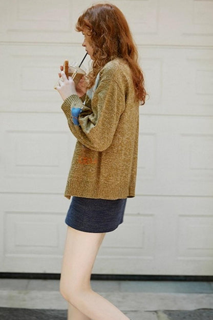 Autumn Diamond Cardigan