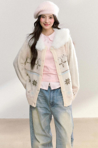 Detachable Knitted Sweater Jacket