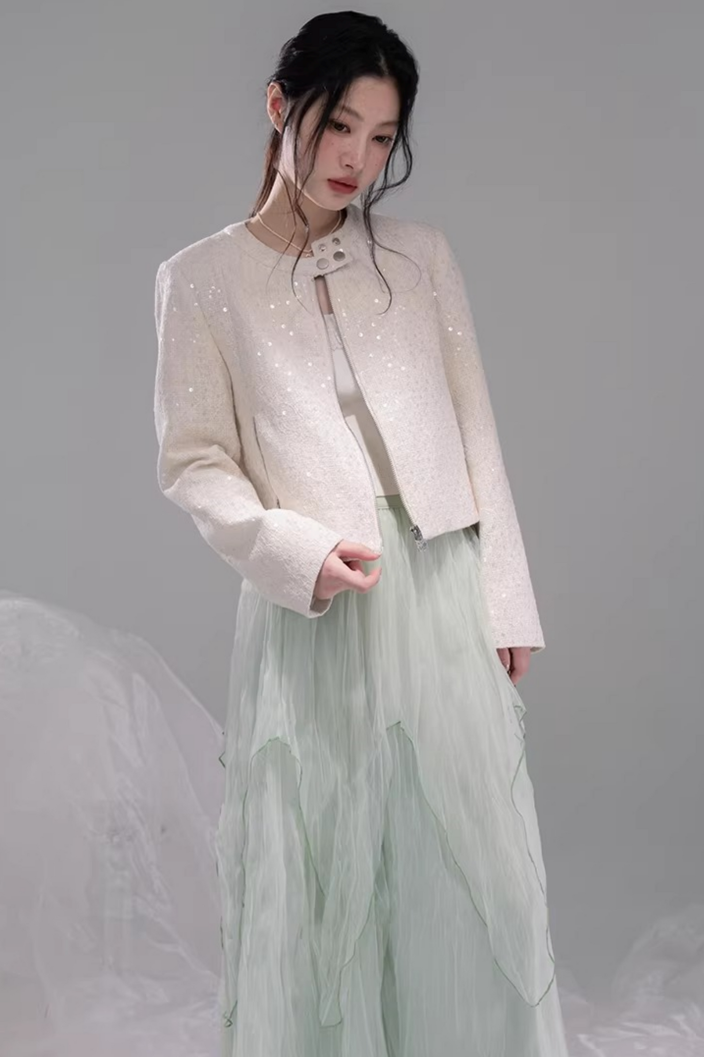 Shining Lady Spitzenjacke