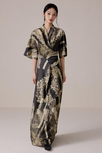 Ethnic Elegance Maxi Dress