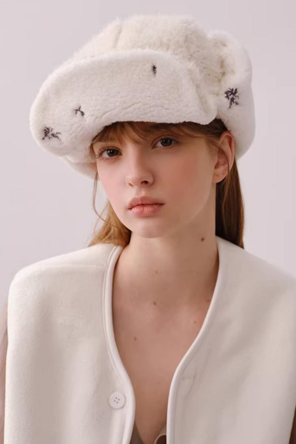 Reversible Plush Lei Feng Hat