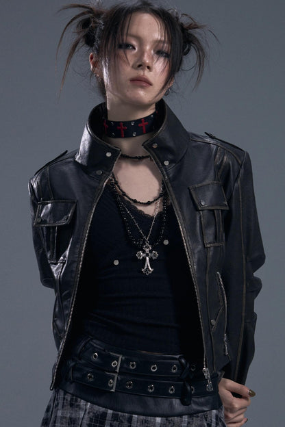 Rebel Vintage Leather Jacket