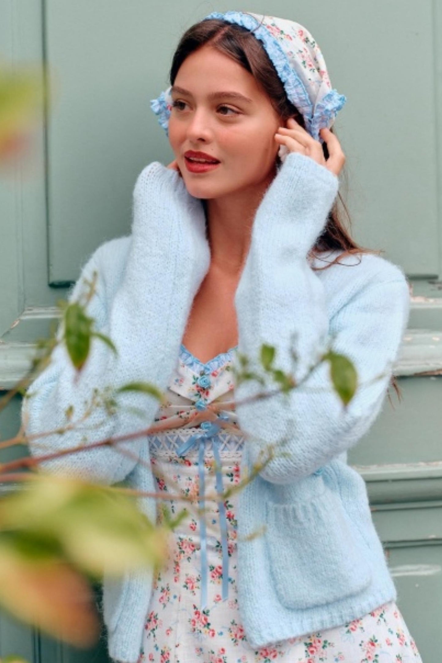 Blue French Pastoral Dress Set-Up