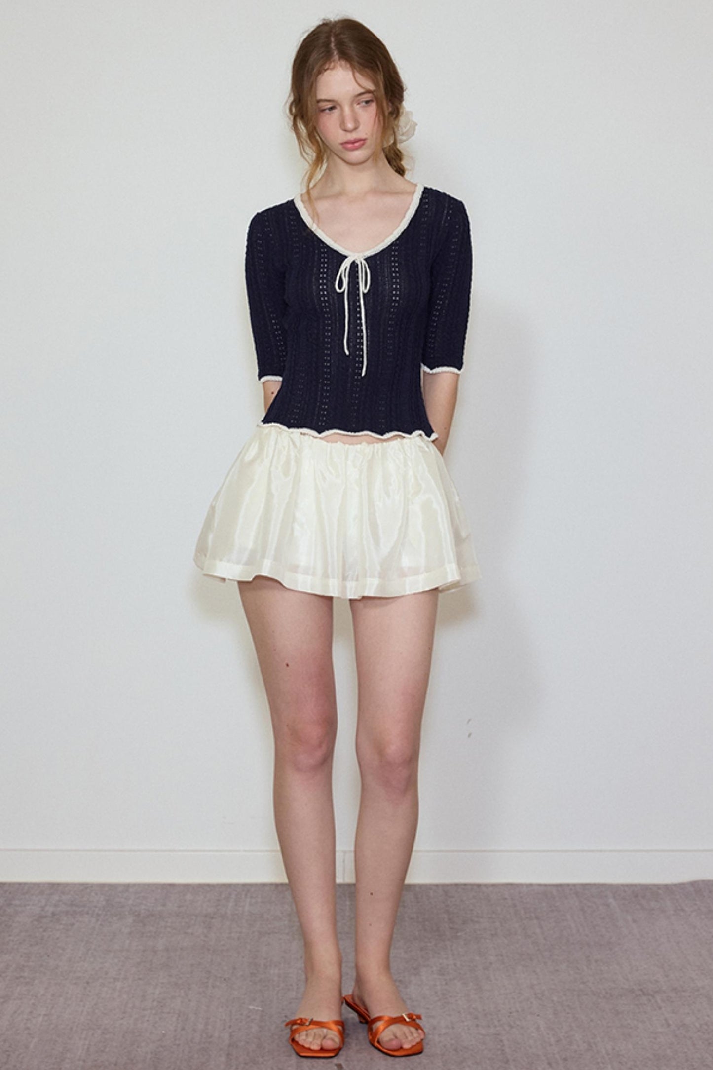 Soft Glow Hooded Jacket & Skirt Set-Up