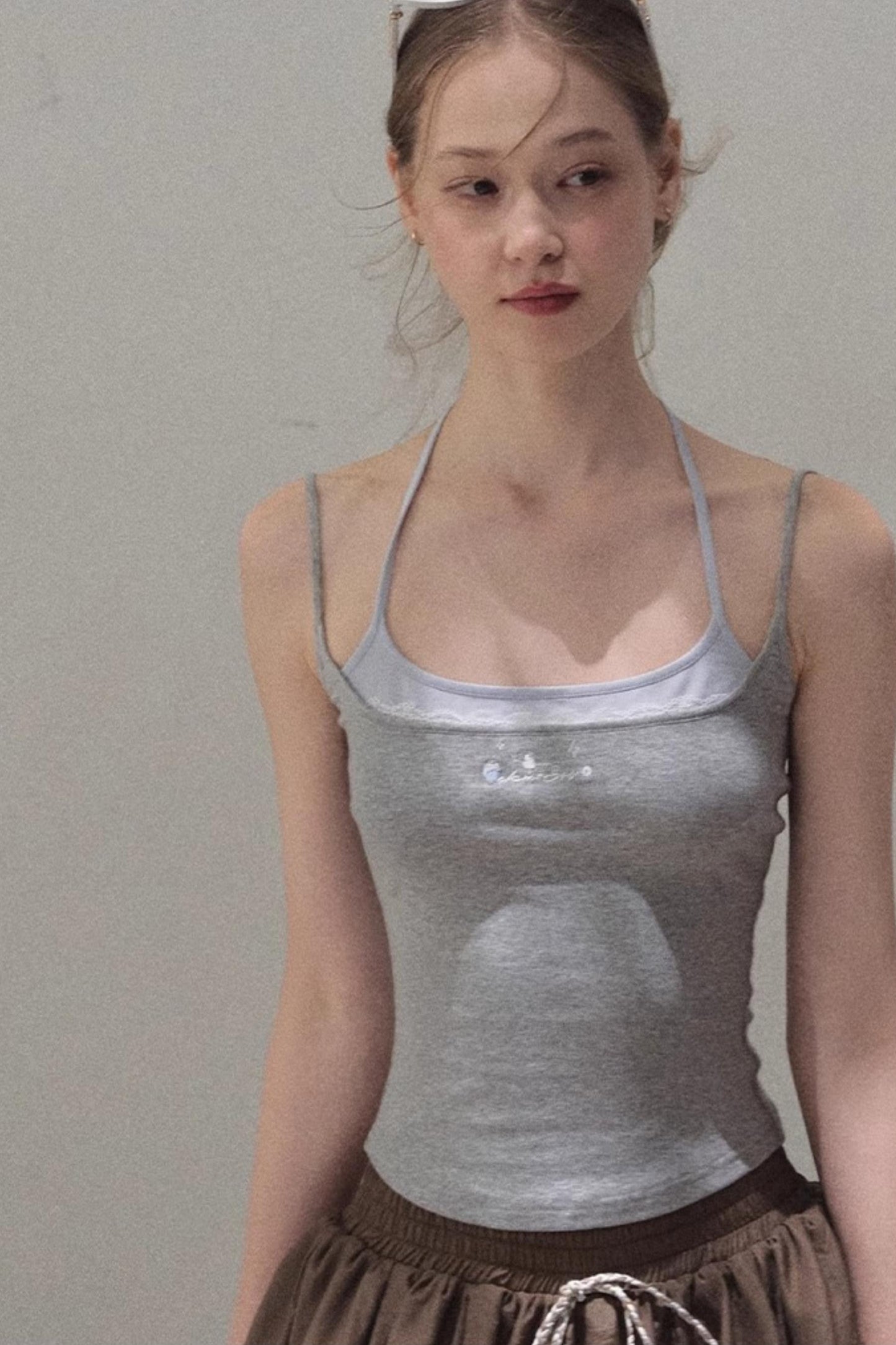 Summer Embroidered Camisole