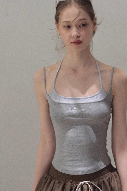 Summer Embroidered Camisole