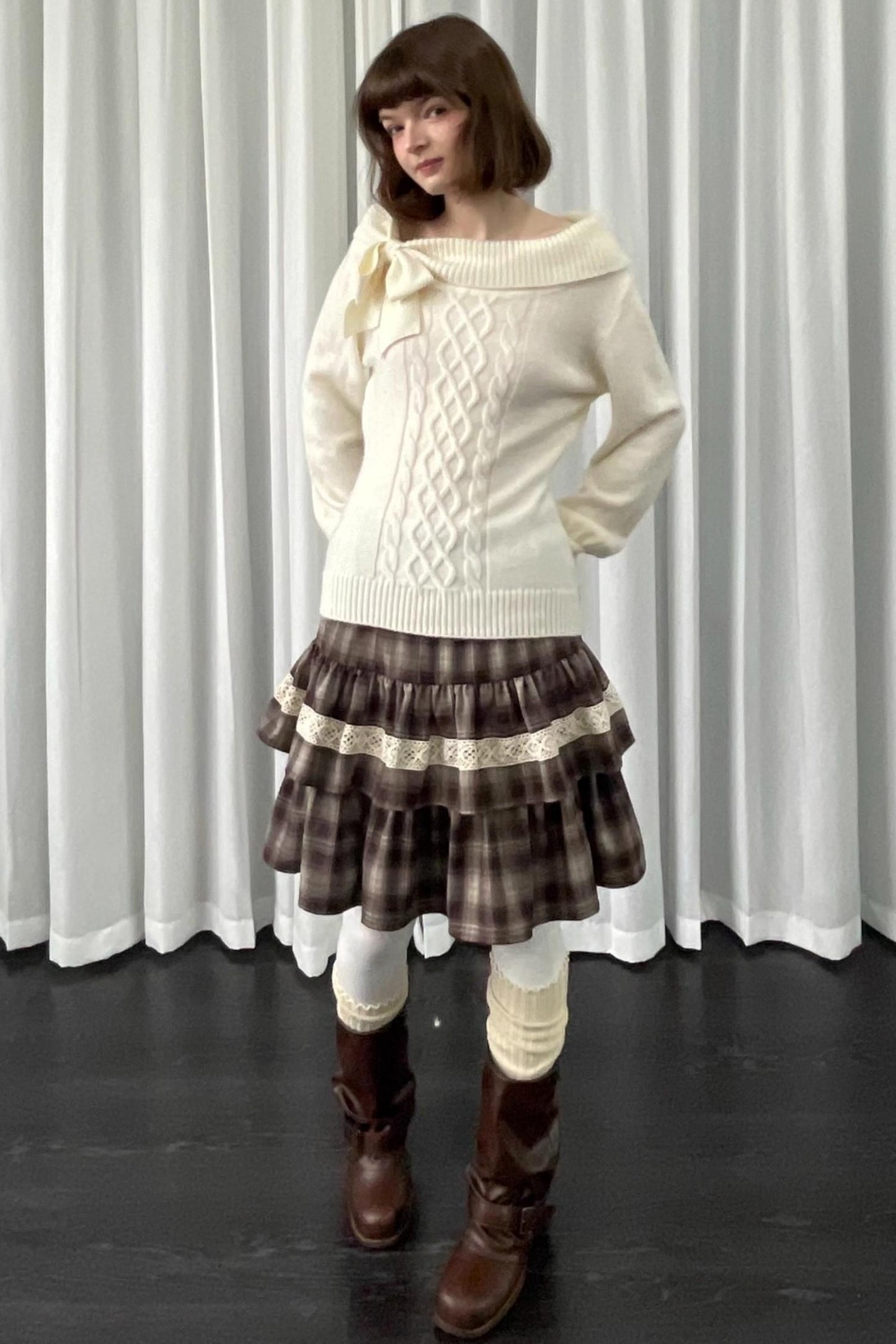 Versatile Lazy Sense Cable Sweater