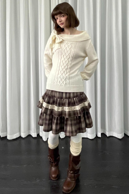 Versatile Lazy Sense Cable Sweater