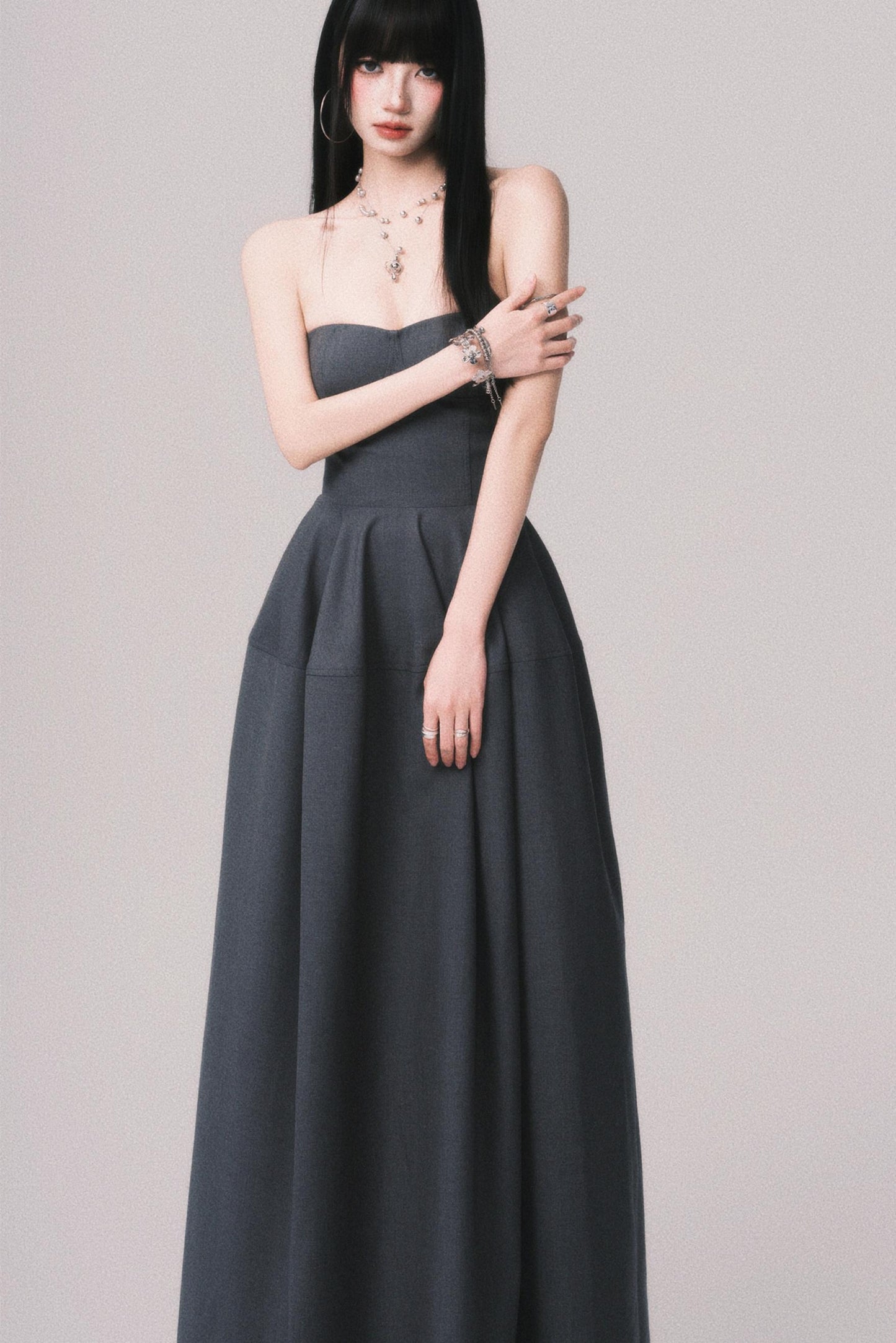 Cloud Fluffy Maxi Dress