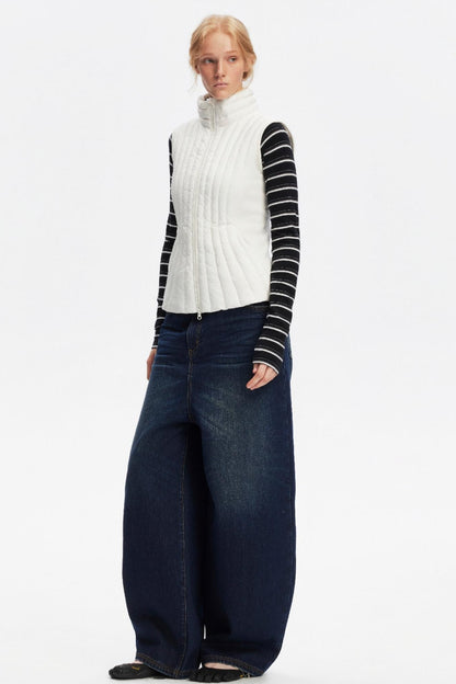 Vintage Distressed Denim Pants