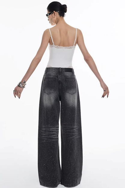 Lace Trim Camisole Jumpsuit Top