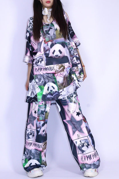 Panda Loose Trousers