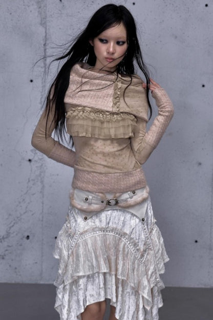 Vintage Retro Wool Knit Sweater