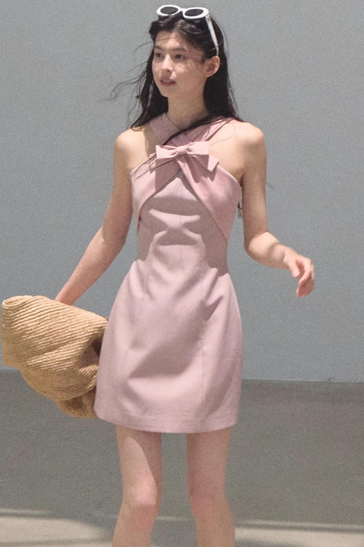 A-Line Cinched Waist Dress