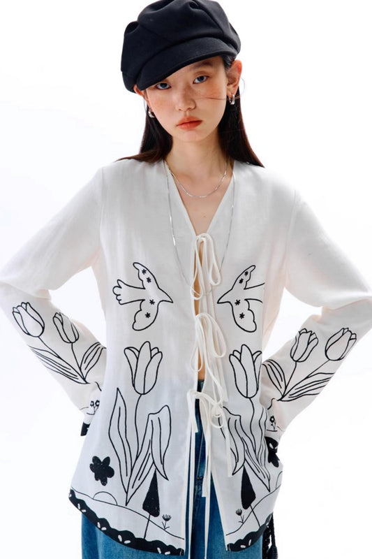 Bird Trail Long-Sleeved Shirt