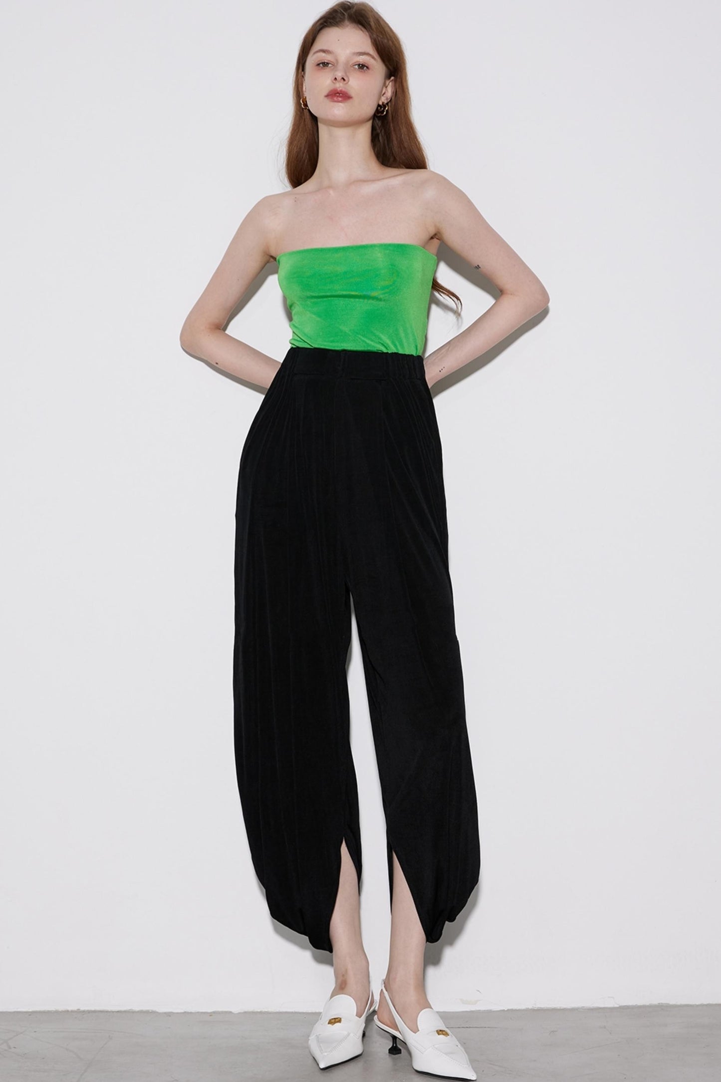 Color-Block Knits Pants