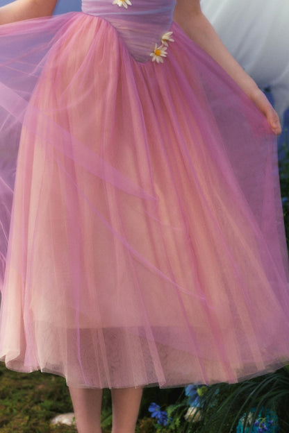 Purple Dreams Halter Dress