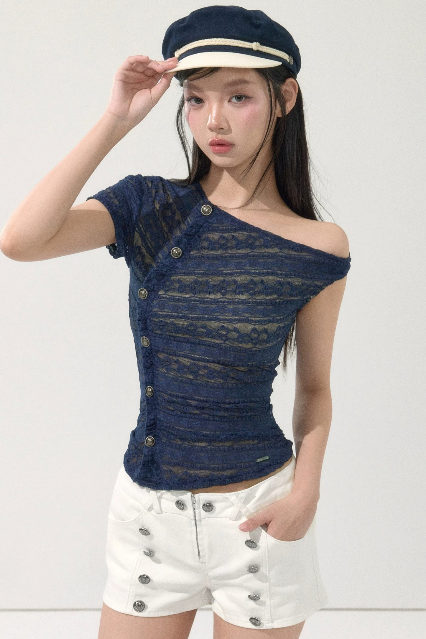 Lace Off-Shoulder Top