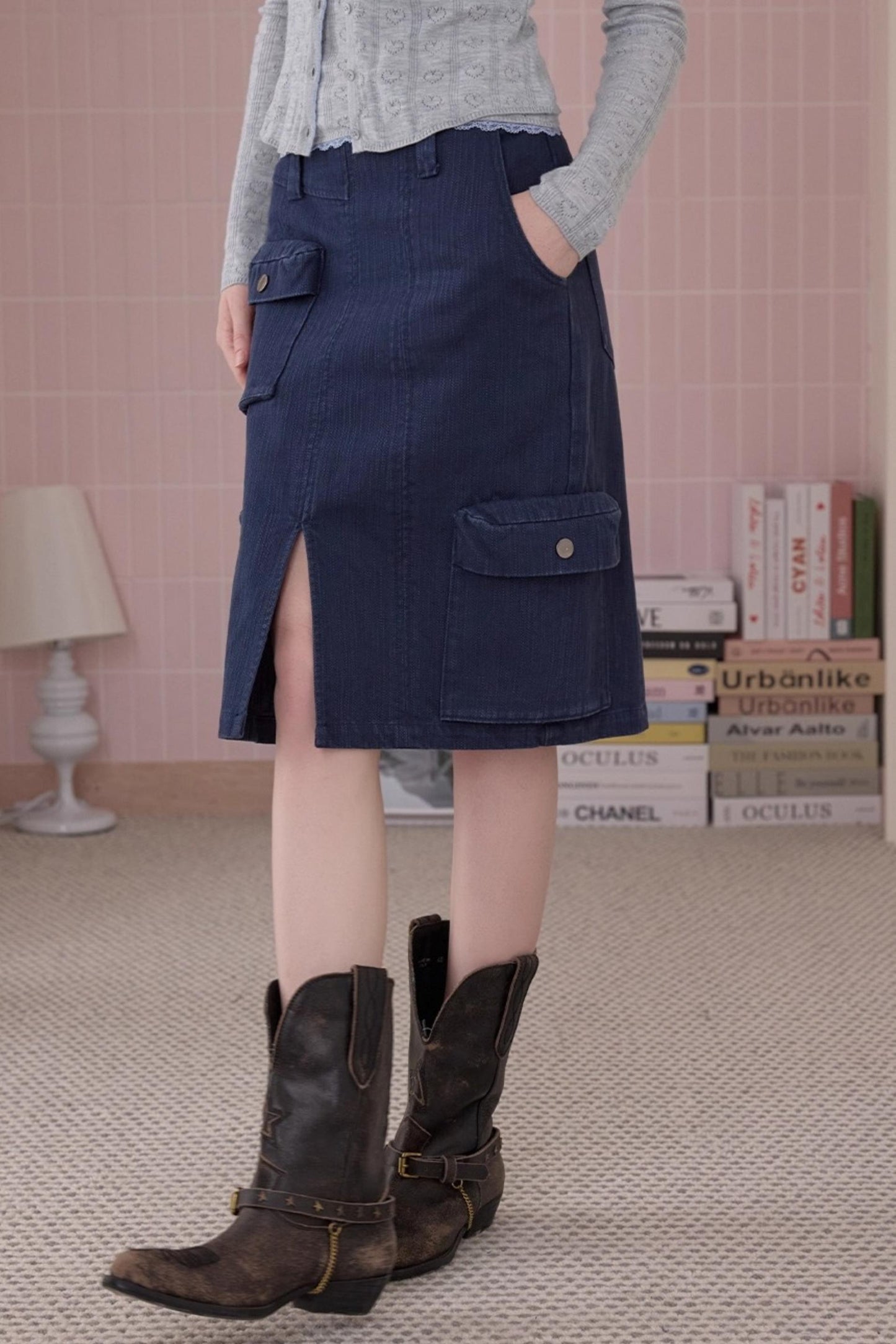 Autumn Style Straight Skirt