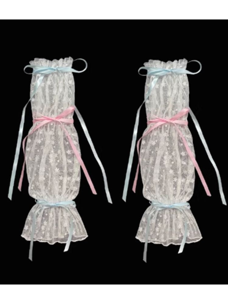 French ribbon ballet socks