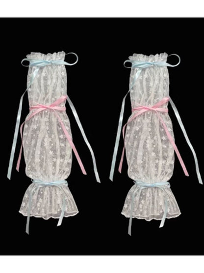 French ribbon ballet socks