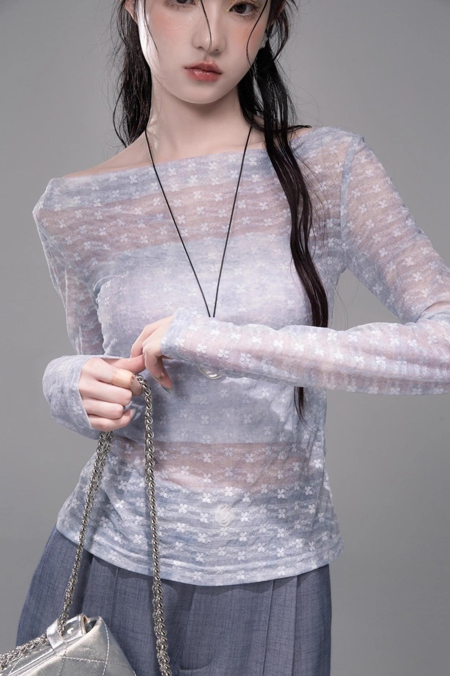 Star Sparkle Pleated Pants Set-Up