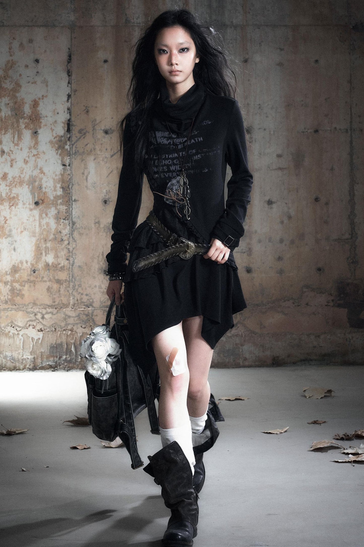 Wandering Wind Texture Dress