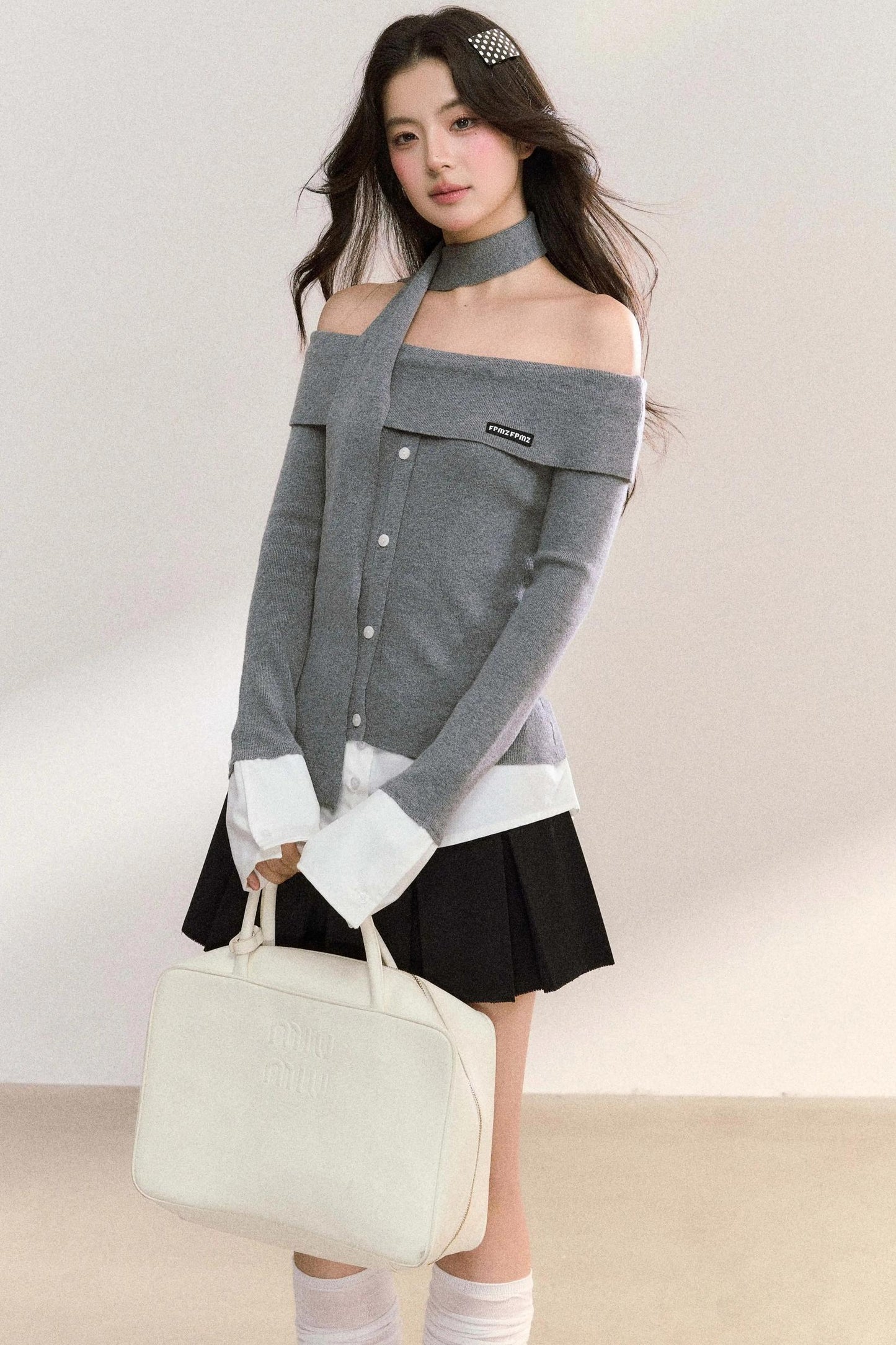 Patchwork Knitwear Sweater