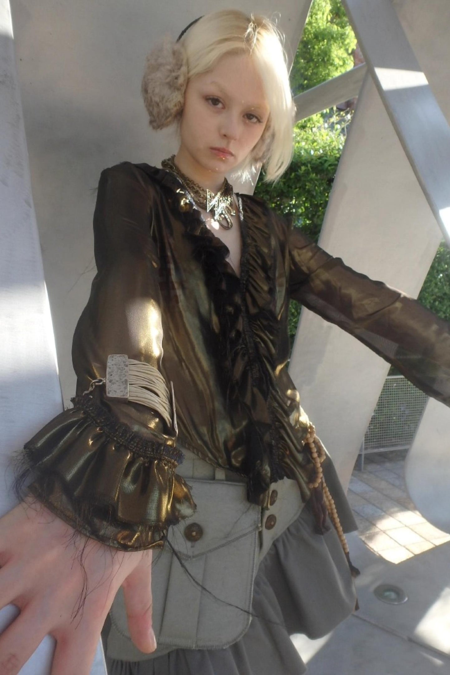 Satin Elegant Mini Skirt