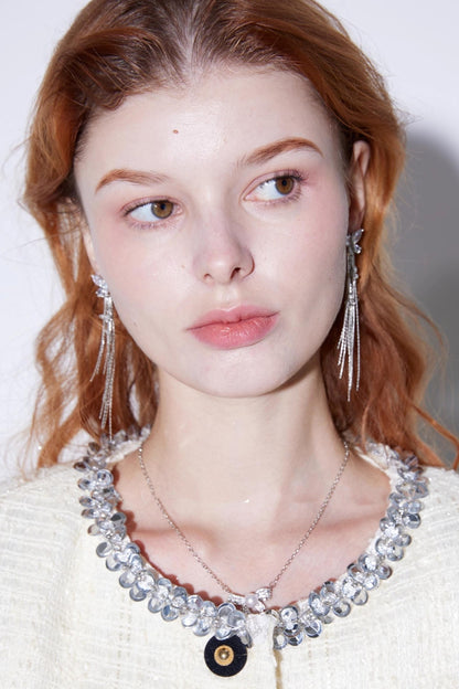 Butterfly Elf Sparkling Gemstones Earrings