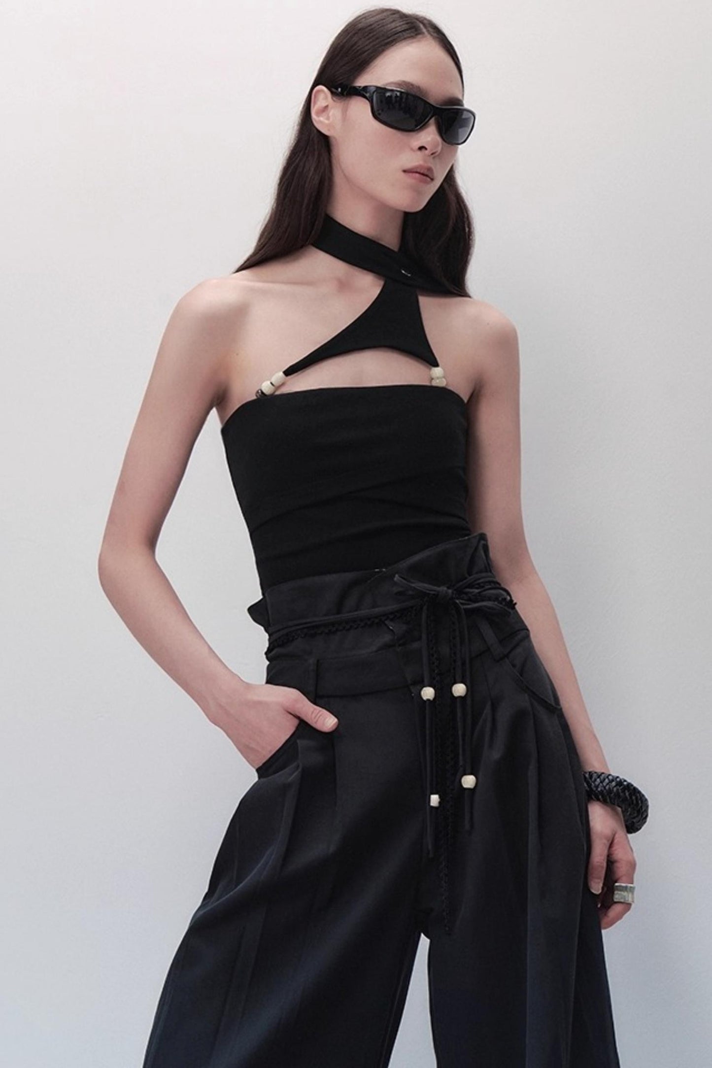 Reflection Black Camisole