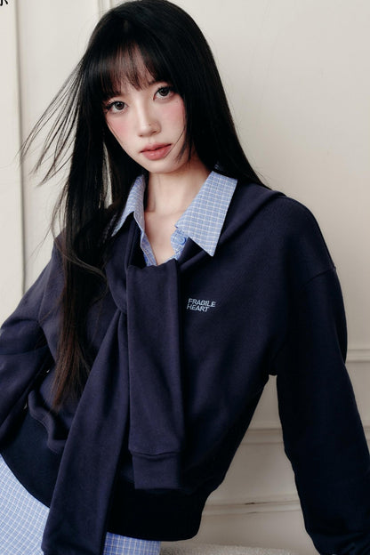 Fragile Cotton Sweatshirt Set-Up